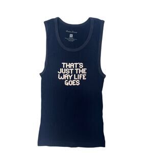 Gracie Abrams That's Just The Way Life Goes Tour Merch Tank Top size Small